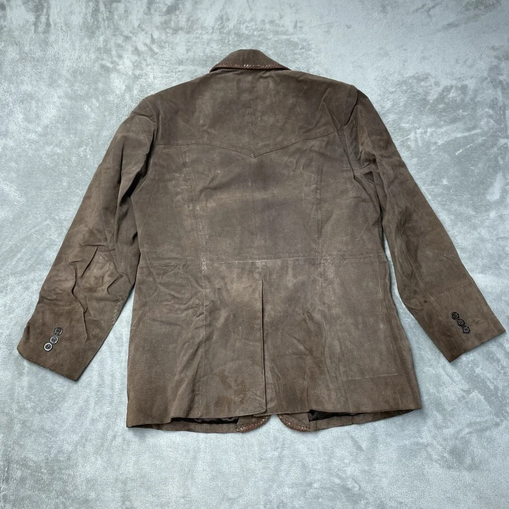 Scully Men's 46L Leather Blazer Brown H0794